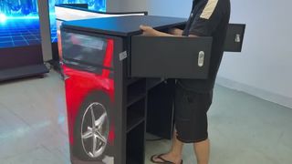 خلاقانه AVOE LED ویدئو دیوار غرفه DJ صفحه نمایش LED ویدئو