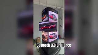 P2.5 داخلی ستون مربع چرخان # نمایشگر LED مکانیکی # صفحه نمایش LED خلاقانه AVOE LED