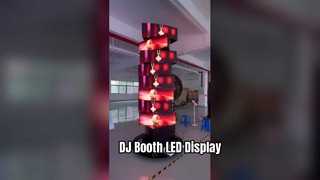 ستون چرخان مربع # دیوار ال ای دی جنبشی # صفحه نمایش LED مکانیکی # صفحه نمایش LED هنری AVOE LED