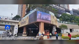 صفحه نمایش LED سه بعدی P4 960x960 میلی متری زنده و بادوام