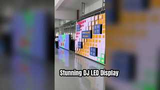 دیوار ال ای دی جنبشی # نمایشگر LED مکانیکی # نمایشگر LED خلاق هنری AVOE LED برای تبلیغات