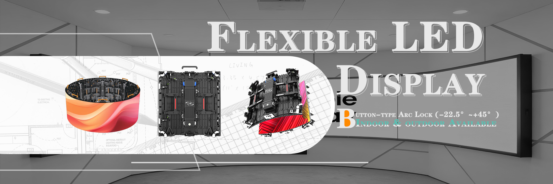 کیفیت نمایشگر LED ثابت در فضای باز کارخانه