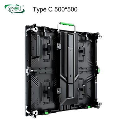 SMD2020 Indoor Rental LED Screen 3840Hz 4K 500*500mm / 500x1000mm Cabinet