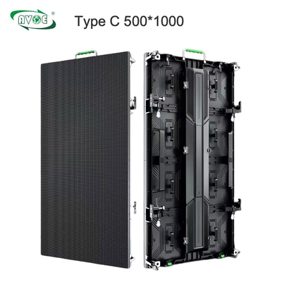 SMD2020 Indoor Rental LED Screen 3840Hz 4K 500*500mm / 500x1000mm Cabinet