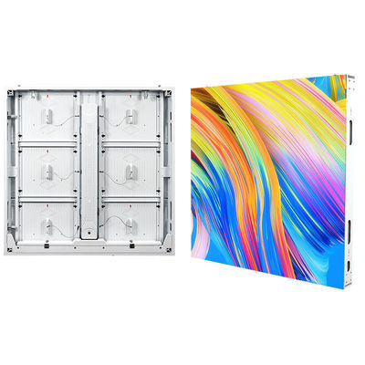 P6.6 1R1G1B Fixed Outdoor LED Display Front And Rear Service 8000cd/M2