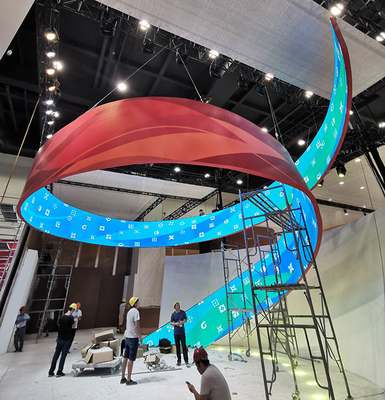 Light Weight Creative LED Screen Special Design Front Access Maintenance