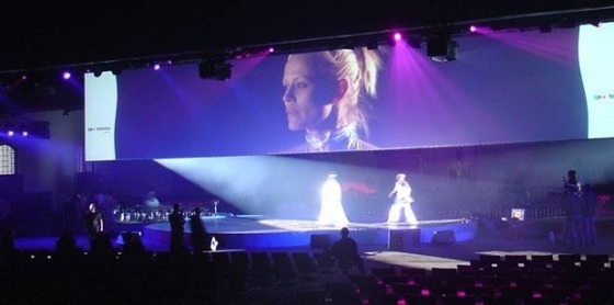 1R1G1B P10mm Stage LED Display 960*960mm Cabinet Concert Led Screen Stage Backdrop Long Lifespan