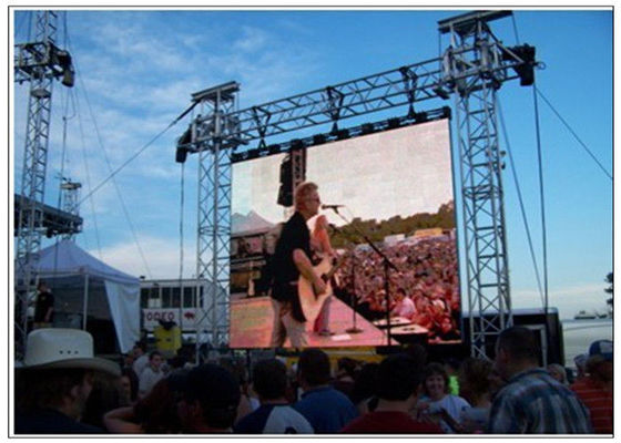 P5.95 Outdoor Rental LED Display Convenient Operation High Resolution 1920Hz