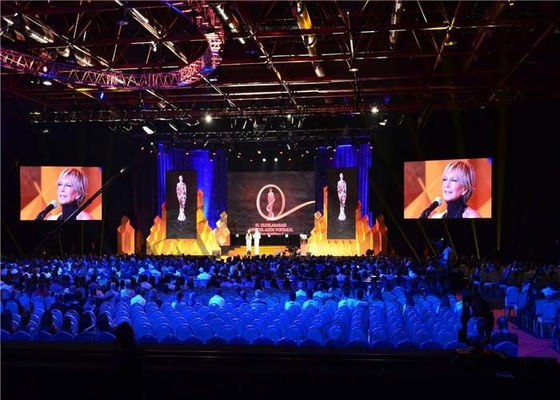 P2.976 Indoor Rental LED Display Screen 3840Hz Super HD4K For Stage Excellent Heat Dissipation Noiseless