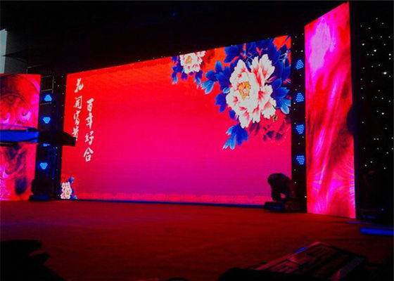P4.81mm Ultra Thin Indoor Rental LED Display Support All Media Format IP31 Protection Level