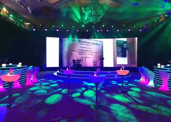 Wide Viewing Angle High Resolution LED Display  P3.91mm stage rental LED Screen Noiseless