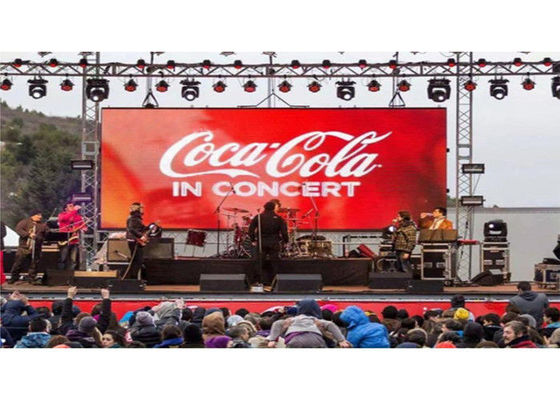 Commercial P4.81 LED Screen 3840Hz Outdoor Video Display Screens Low Power Consumption