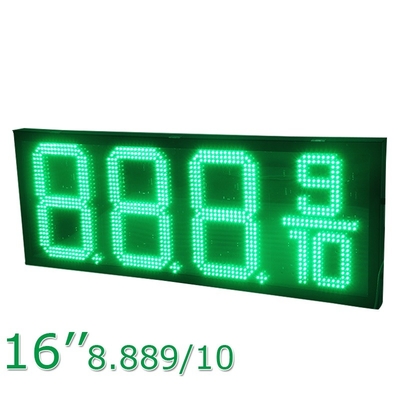 32" RS422 5500nits Led Gas Station Signs Waterproof IP65