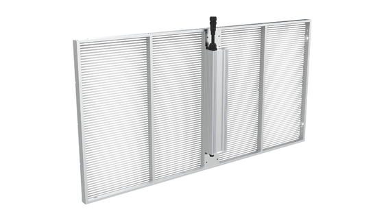 P3.91-7.82 High transparent led video wall 500*1000mm cabinet For Advertizing Lower Power Consumption