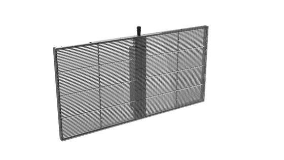 P3.91-7.82 High transparent led video wall 500*1000mm cabinet For Advertizing Lower Power Consumption