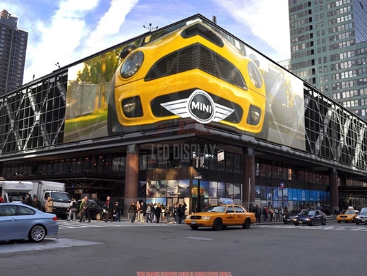 200W Outdoor Transparent LED Display P3.9 P7.8 Waterproof IP65