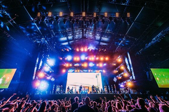 P3.91 6000nit Stage Background LED Screen Full Color For Concert