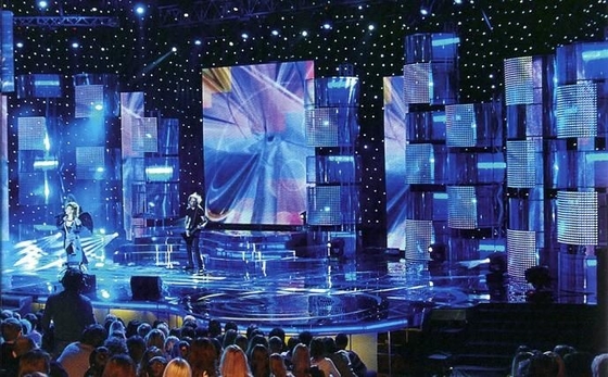 500X1000mm 5000nits Stage Rental LED Display Big Background Screen
