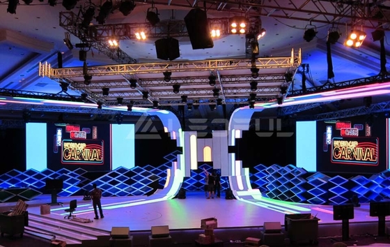 P4.8 P3.9 P2.9 Stage Background LED Screen 500x1000mm Variable Cabinets