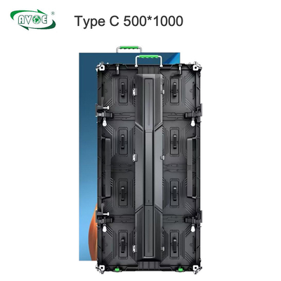 SMD2020 Indoor Rental LED Screen 3840Hz 4K 500*500mm / 500x1000mm Cabinet