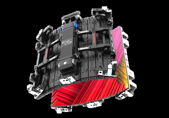 پنل نمایشگر LED انعطاف‌پذیر P1.953 با ابعاد 500x500 میلی‌متر برای رویدادهای صحنه، کارخانه LED AVOE