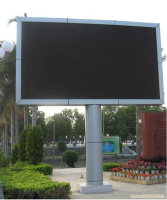 9500K P10mm Outdoor Fixed LED Display Screen Bus Station Waterproof LED Display