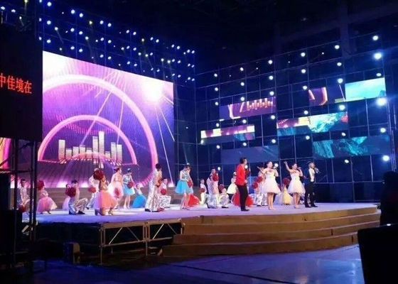 Brightness Adjustable P8mm Stage Rental LED Display Led Stage Screen 320*160mm SMD3535