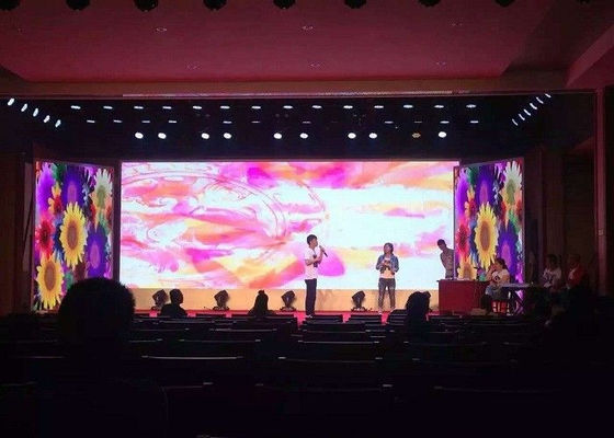 Super 4K LED TV Advertising Displays , P4.81mm LED Giant Screen Fine Smooth Picture for stage rental LED Display