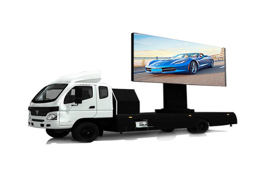 High Resolution P4mm Mobile Advertising Screen / Mobile Led Signs For Rent