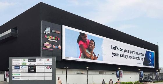 Commercial P5 SMD1921 Outdoor LED Advertising Screen Novastar Cards